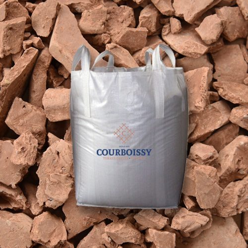 Argile en Vrac de terre cuite « Rouge Puisaye» – Big Bag de 1000 kg  d’Argile broyée